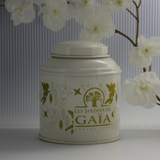 Boite à thé décor Anges - Jardins de Gaia