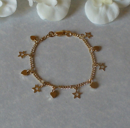 Adela gold plated bracelet