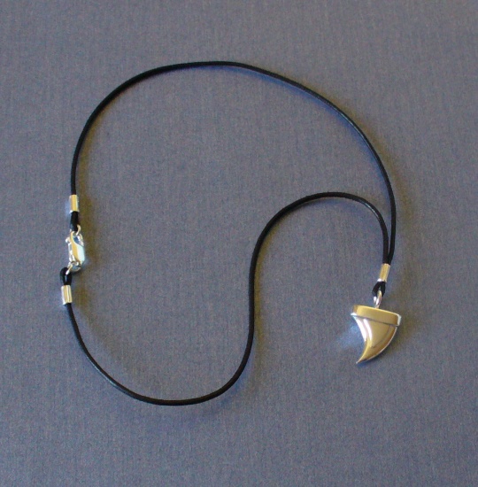 Silver Tooth Necklace
