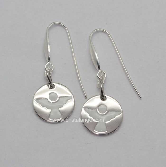 Discover our angel earrings with angels or gemstones as well as all our guardian angel jewellery