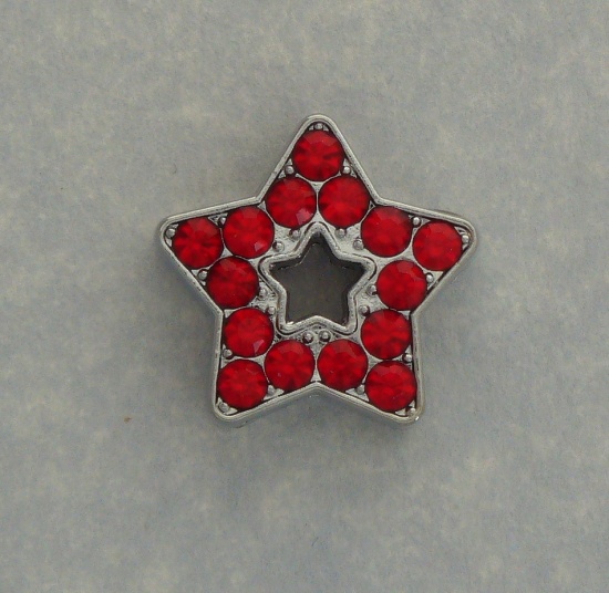 Red Rhinestone Star