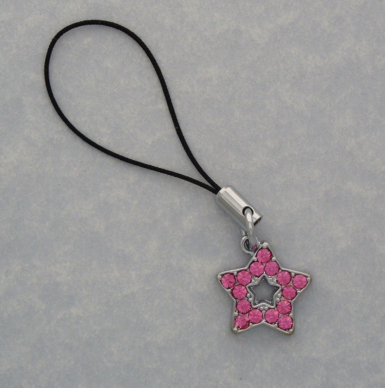 Star pendant for mobile phone