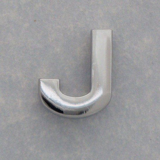 J chrome steel letter
