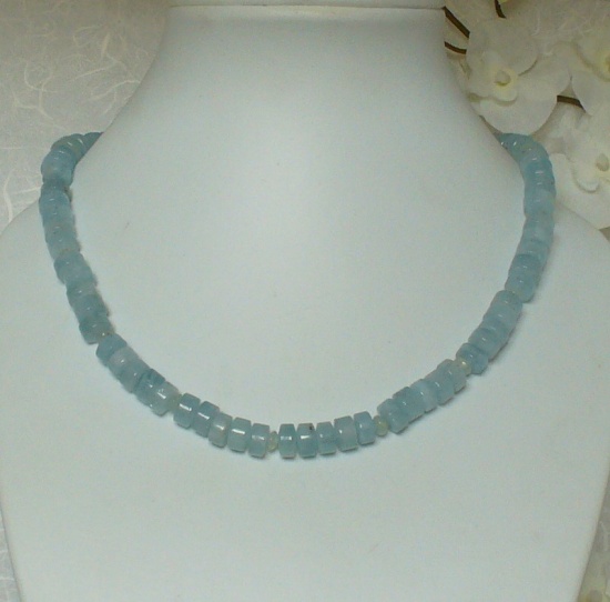 Alara Aquamarine Necklace