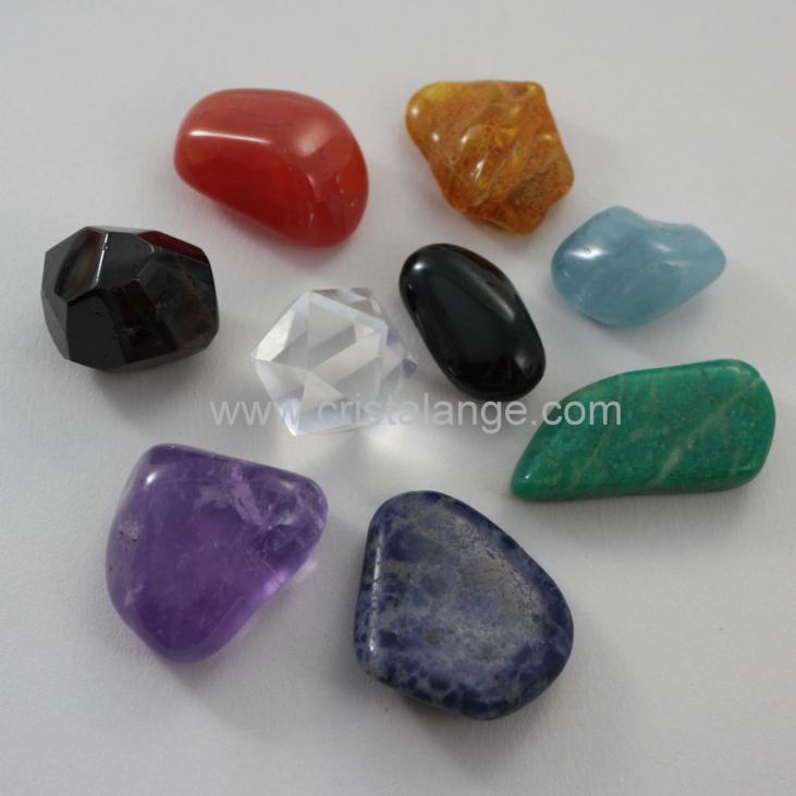 Advanced set of chakras stones