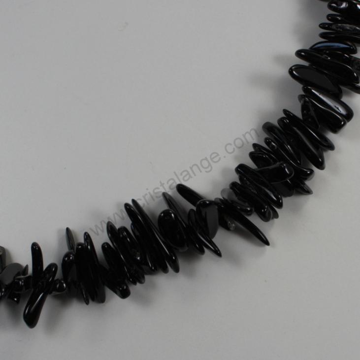 Use the power of black tourmaline against electro magnetic fields - black gemstone
