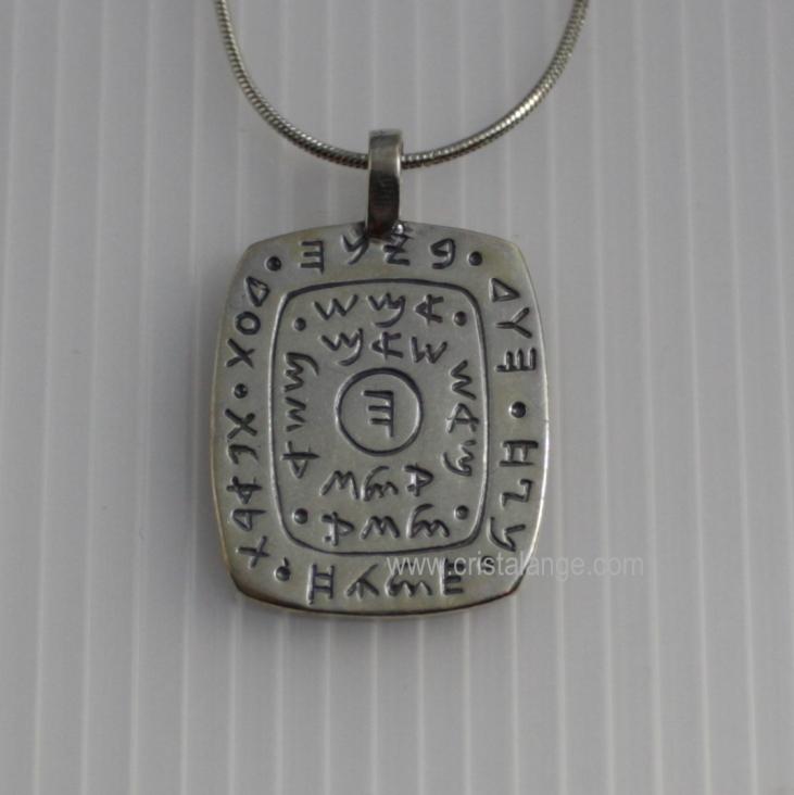 Spiritual protection amulet with chain