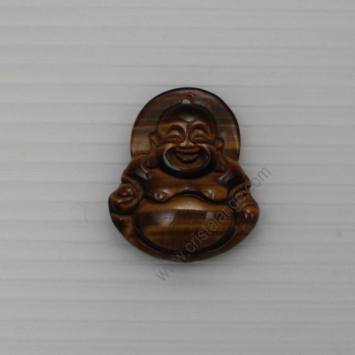 Tiger’s eye buddha pendant
