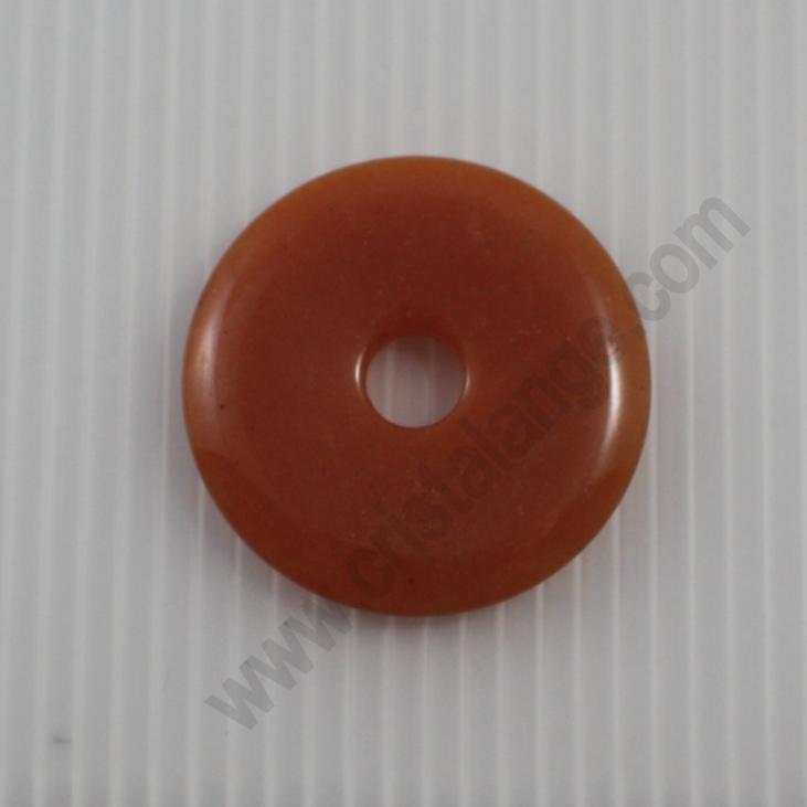 Orange aventurine Donut / Pi