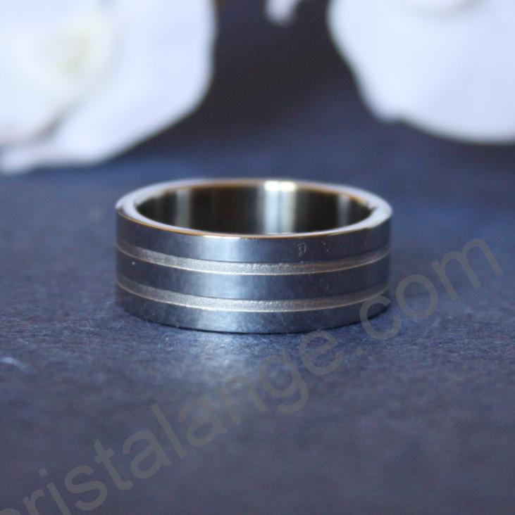 Stainless steel Batolomé ring