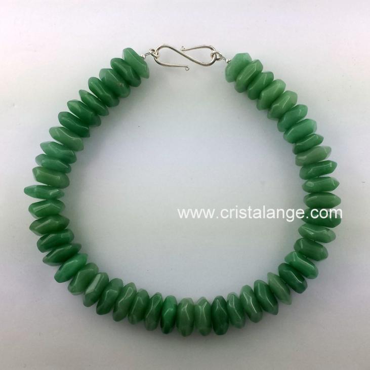 Green aventurin necklace