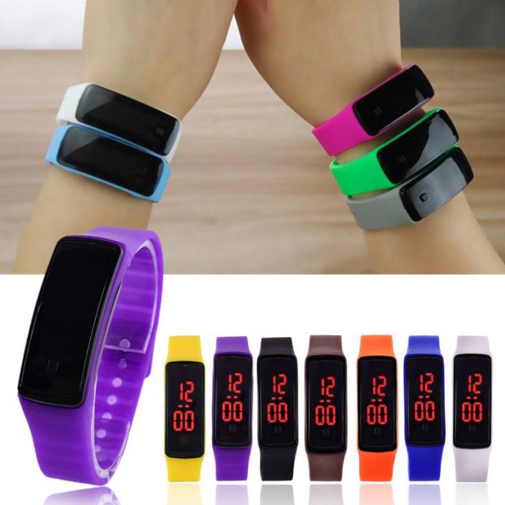 Sport LED & Silicone watch (9 colors)