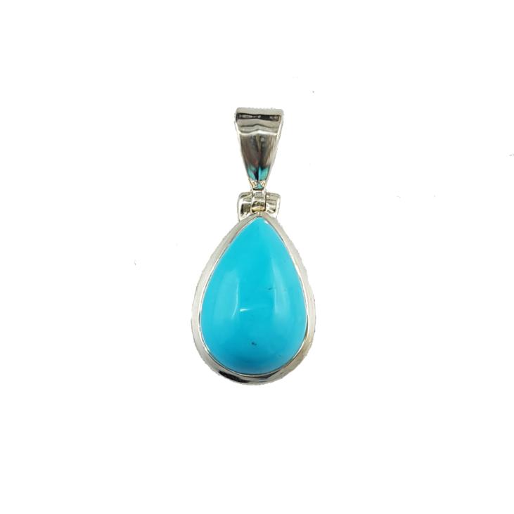 Drop Sleeping Beauty Turquoise pendant