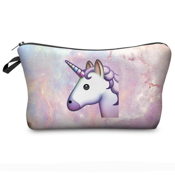 Unicorn make up bag (different patterns)