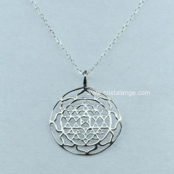 Tree of Wisdom and Life silver necklace