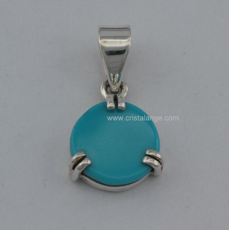 Sleeping Beauty turquoise pendant