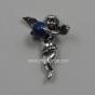 Guardian angel with a lapis lazuli bead