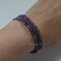 Élia amethyst bracelets