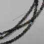Discover the power of stones with this semi precious stone necklace in labradorite