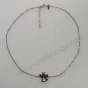 Rose gold plated angel necklace Very Sisters