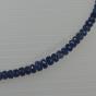 Sapphire (precious stone) necklace