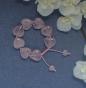 Assia L Heart Rose Quartz Bracelet