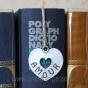 Bookmark jewel Heart of Love