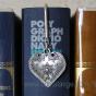 Bookmark jewel Orient heart