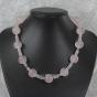 Cala rose quartz necklace