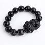 Black Obsidian Pi Yao Bracelet
