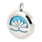 Lotus flower aromatherapy necklace