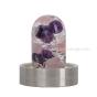 Mobile bottle wellness amethyst rose quartz rock crystal