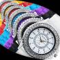 Bling bling in silicium fashion watch