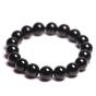 Discover the energetic properties of gemstones and semi precious stones, here a tourmaline bracelet, black stone