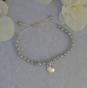 Marie Laure T Pearls Bracelet with Heart