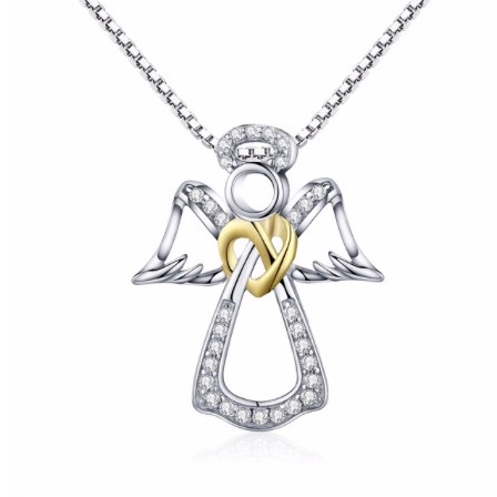 Découvrez la gamme des bijoux colliers anges gardiens sur Cristalange