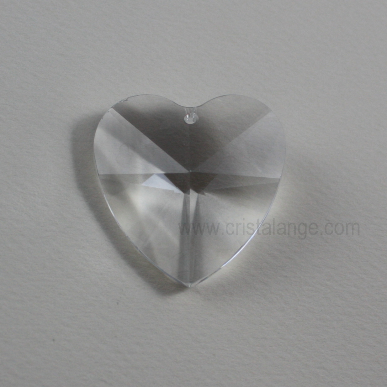 Cristal en forme de coeur - Cristaux feng shui - boutique ésotérique  Cristalange - énergétique