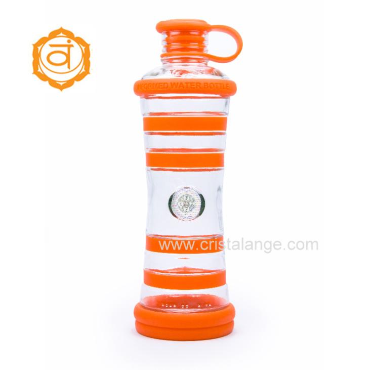Eau structurée: Buvez l'eau informée par la bouteille i9 Inspiration orange pour plus de succès, moins de stress, plus d'énergie.