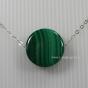 Découvrez le pouvoir des pierres en lithotherapie avec ce collier avec coeur de malachite, pierre semi précieuse verte, et bien d'autres sur le site de vente en ligne de bijoux pierres Cristalange.com