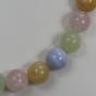 Decouvrez le pouvoir des pierres en lithotherapie avec ce collier en pierres jaune, verte, bleue et rose