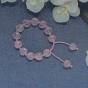 Bracelet Coeurs de Quartz Rose Assia S