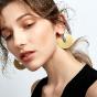 Boucles d'oreilles anneau élégance et design